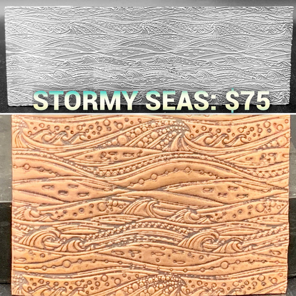 Stormy Seas Texture Plate PREORDER